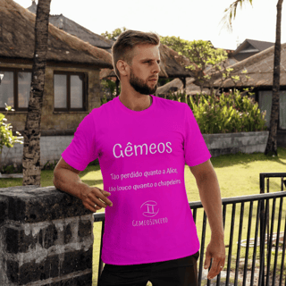 Nome do produto T-Shirt Masculina Básica Cores I - Gêmeos - Coleção Diversas