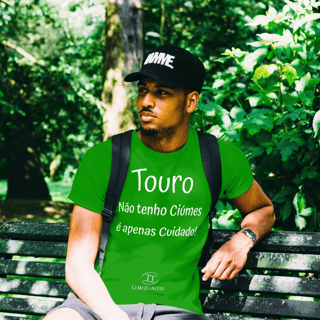 Nome do produto T-Shirt Masculina Básica Cores I - Touro - Coleção Diversas