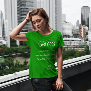 Nome do produto T-Shirt Feminina Básica Cores I - Gêmeos - Coleção Diversas