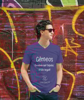 Nome do produto T-Shirt Masculina Básica Cores I - Gêmeos - Coleção Diversas