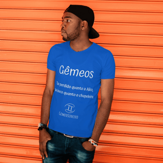 Nome do produto T-Shirt Masculina Básica Cores I - Gêmeos - Coleção Diversas