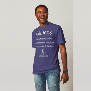 Nome do produto T-Shirt Masculina Básica Cores I - Gêmeos - Coleção Diversas
