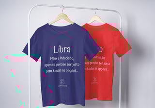 Nome do produto T-Shirt Masculina Básica Cores I - Libra - Coleção Diversas