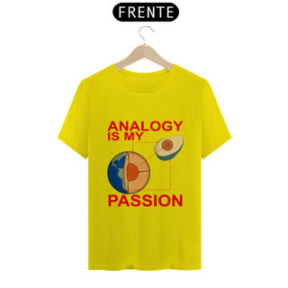 Nome do produto Camiseta Analogy Is My Passion