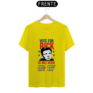 Nome do produto Camiseta Rick Astley - Never Gonna Give You Up