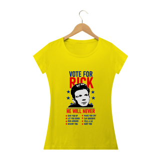 Nome do produto Baby Long Rick Astley - Never Gonna Give You Up