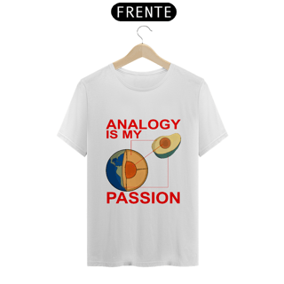 Nome do produto Camiseta Analogy Is My Passion