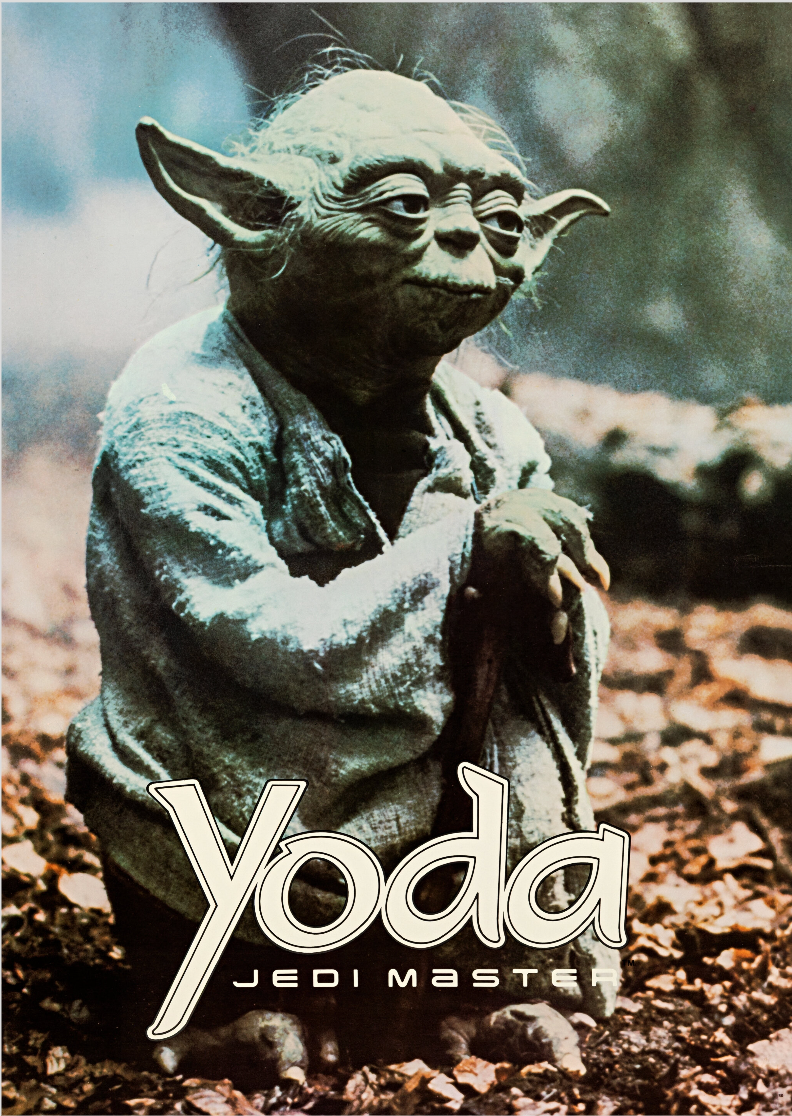 Nome do produto: Poster Yoda - Jedi Master