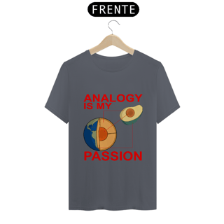 Nome do produto Camiseta Analogy Is My Passion