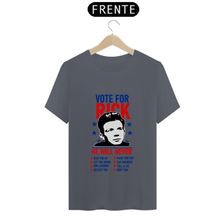 Nome do produto Camiseta Rick Astley - Never Gonna Give You Up