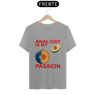 Nome do produto Camiseta Analogy Is My Passion