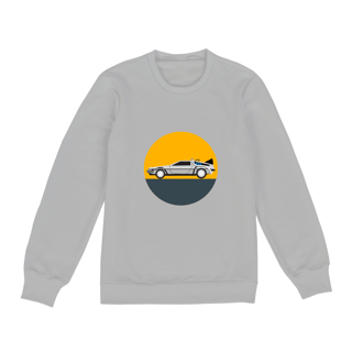 Nome do produto Moletom De Volta Para o Futuro - DeLorean