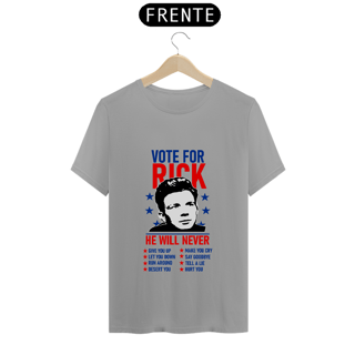 Nome do produto Camiseta Rick Astley - Never Gonna Give You Up