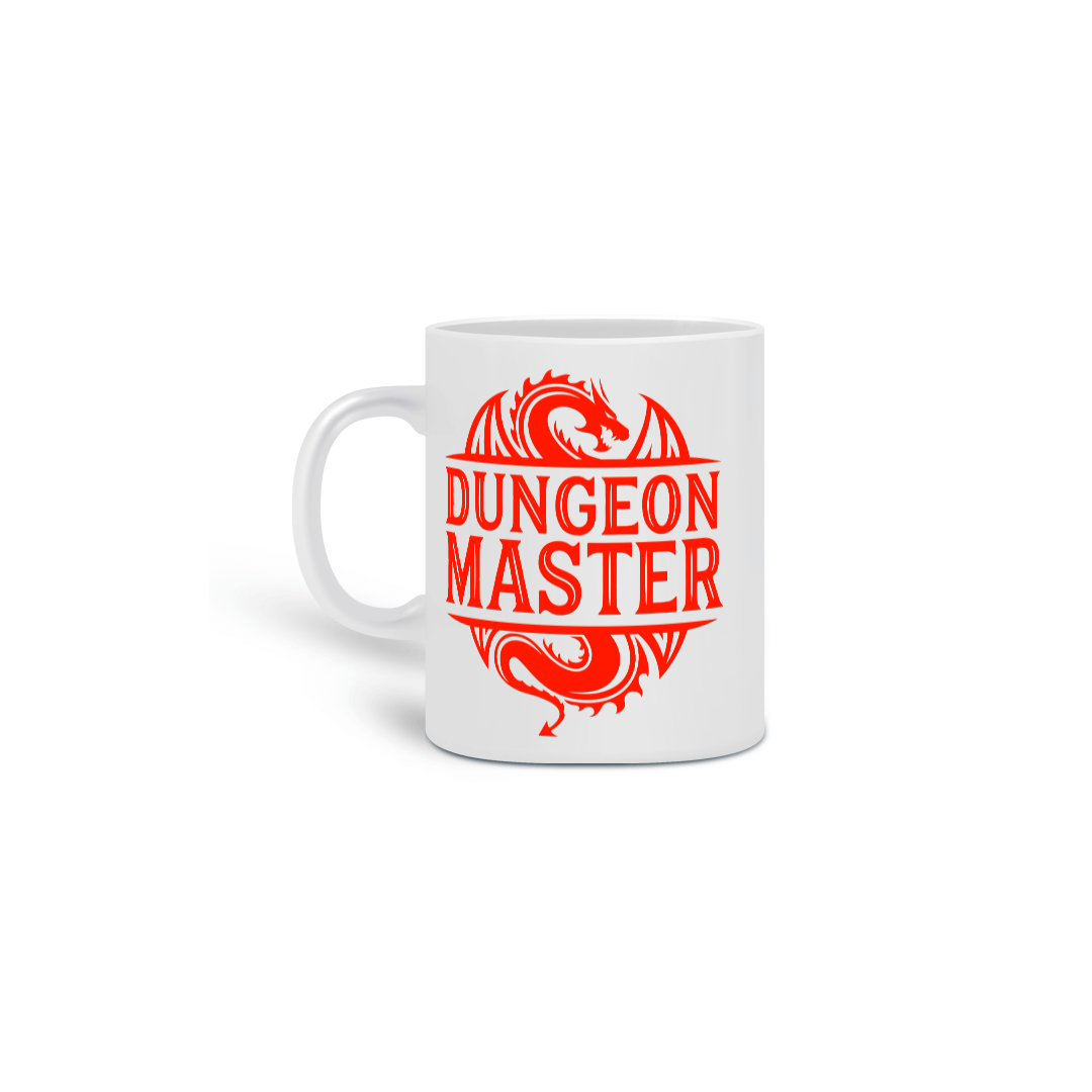 Caneca Dungeon Master (D&D)