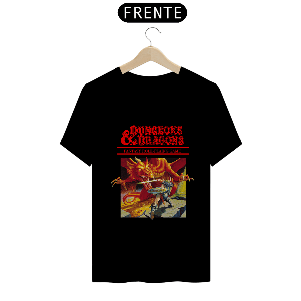 Nome do produto: Camiseta Dungeons & Dragons (1983) D&D