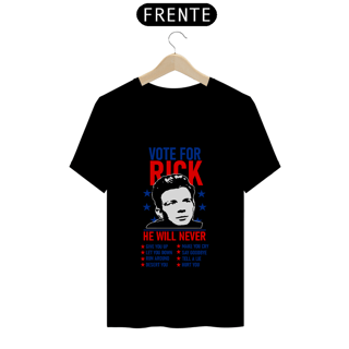 Nome do produto Camiseta Rick Astley - Never Gonna Give You Up