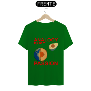 Nome do produto Camiseta Analogy Is My Passion