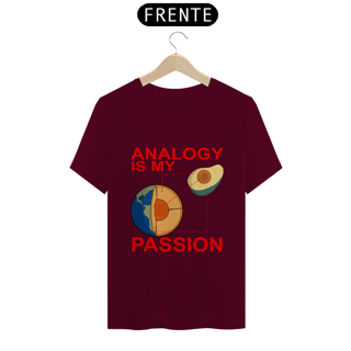 Nome do produto Camiseta Analogy Is My Passion