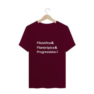 Nome do produtoFilosófica & Filantrópica & Progressista