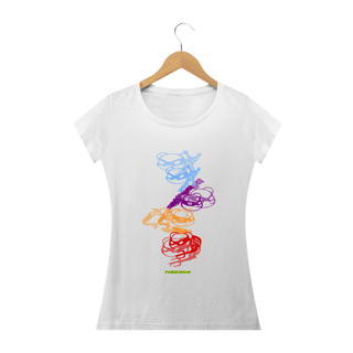 Nome do produto Camiseta Feminina Pandas Ninja
