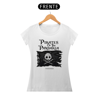 Nome do produto Camiseta Feminina Bandeira Pirata