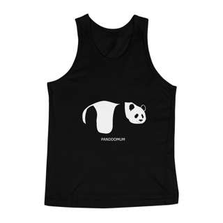 Nome do produto Regata Panda In Black