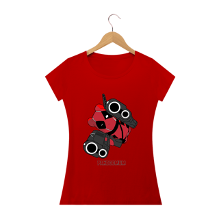 Nome do produto Camiseta Feminina Deadpool Panda
