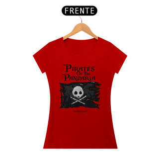 Nome do produto Camiseta Feminina Bandeira Pirata
