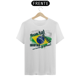 Nome do produto Banir idiotas e não armas