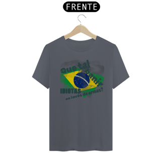 Nome do produto Banir idiotas e não armas
