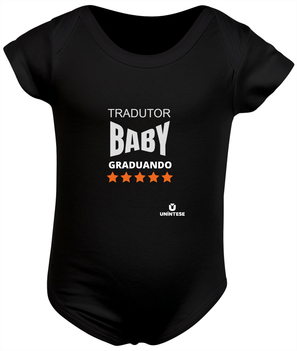 Nome do produto: Body tradutor e intérprete de Libras 