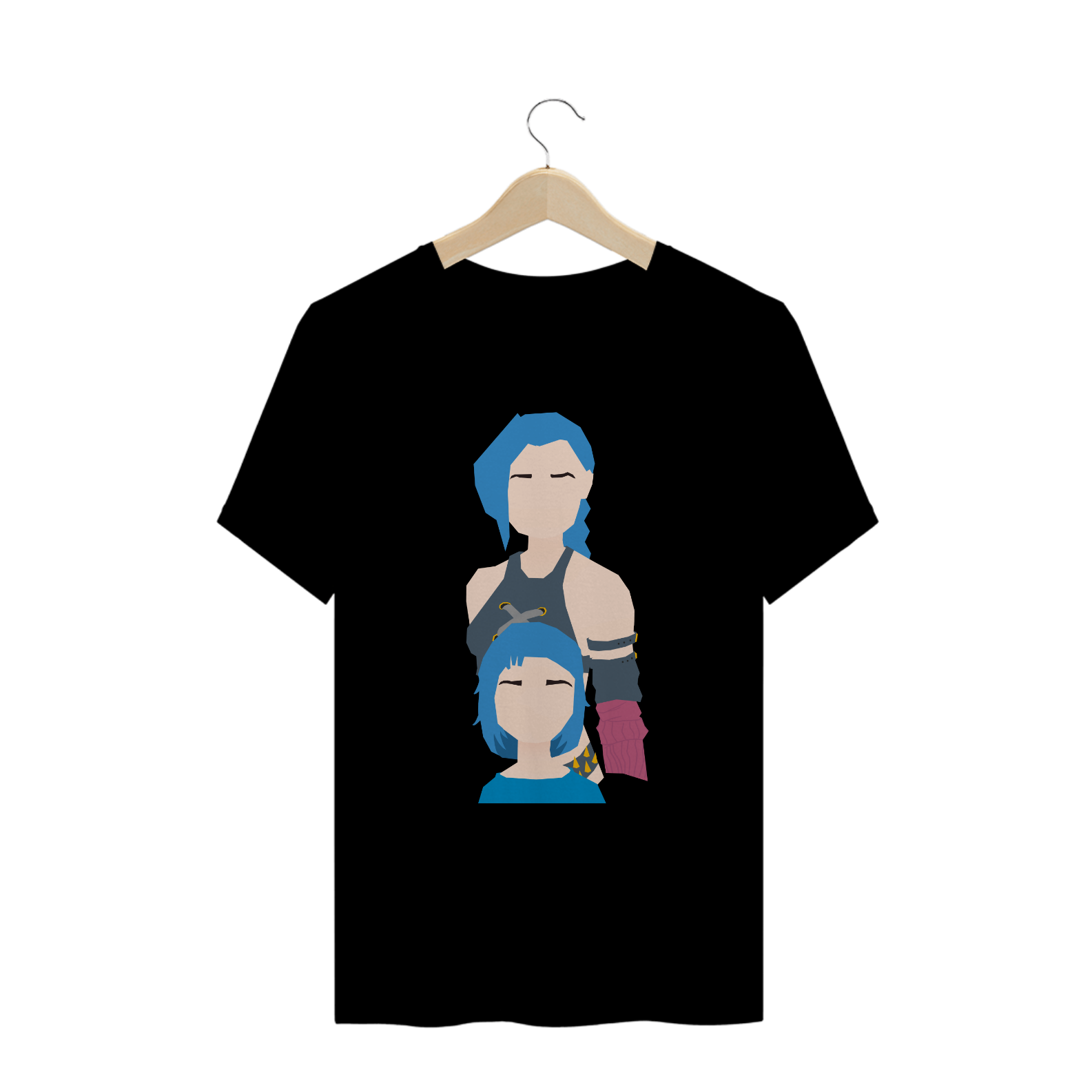 Powder e Jinx Camisa