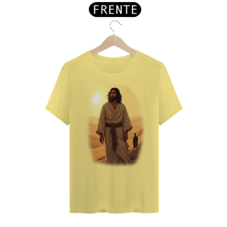 Nome do produto T-Shirt Estonada Jesus no deserto M1   (Unisex)