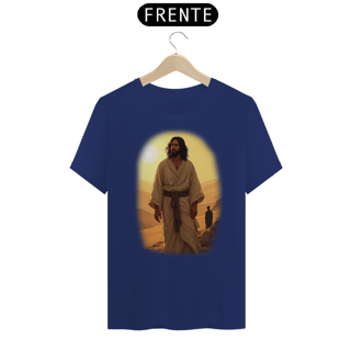 Nome do produto T-Shirt Pima - Jesus no deserto M1 (Unisex)
