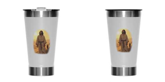 Copo Térmico - Jesus no deserto M1