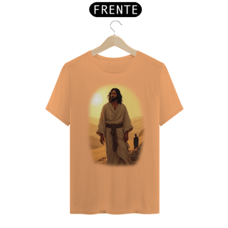 Nome do produto T-Shirt Estonada Jesus no deserto M1   (Unisex)