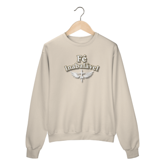 Nome do produto Moletom Prime Fechado - Fé inabalavel