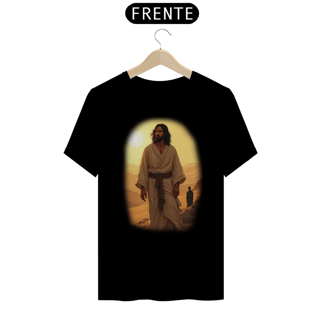 Nome do produto  T-Shirt Prime Jesus no deserto M1 (Unisex)