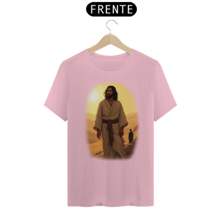 Nome do produto T-Shirt Pima - Jesus no deserto M1 (Unisex)