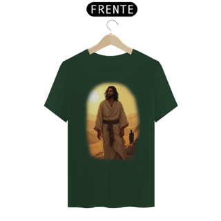 Nome do produto T-Shirt Pima - Jesus no deserto M1 (Unisex)