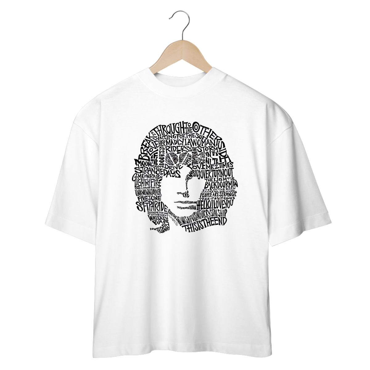 Nome do produto: T-SHIRT OVERSIZED ROCK