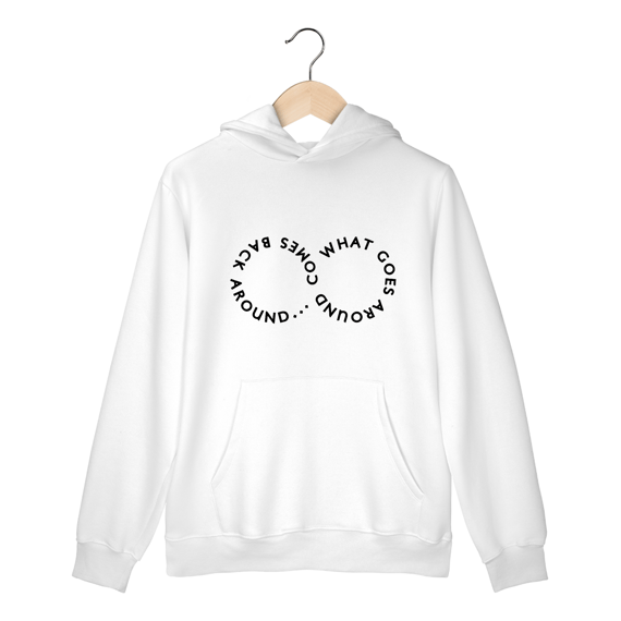 MOLETOM WHAT GOES AROUND