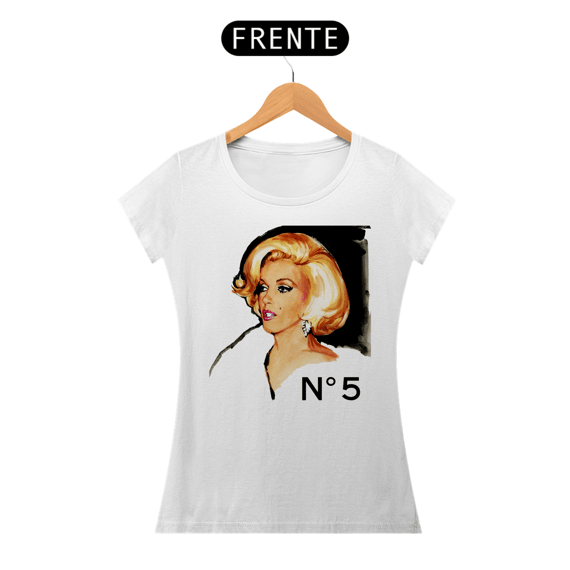 T-SHIRT ALGODÃO PIMA MARILYN N.5