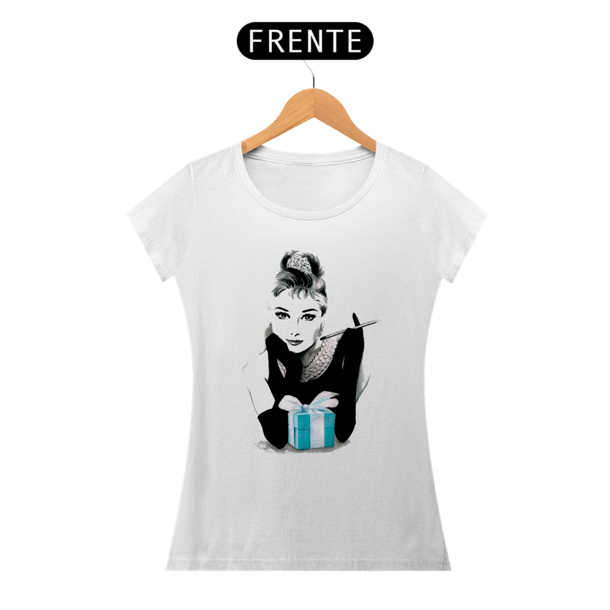 Nome do produto: T-SHIRT AUDREY TIFFANY