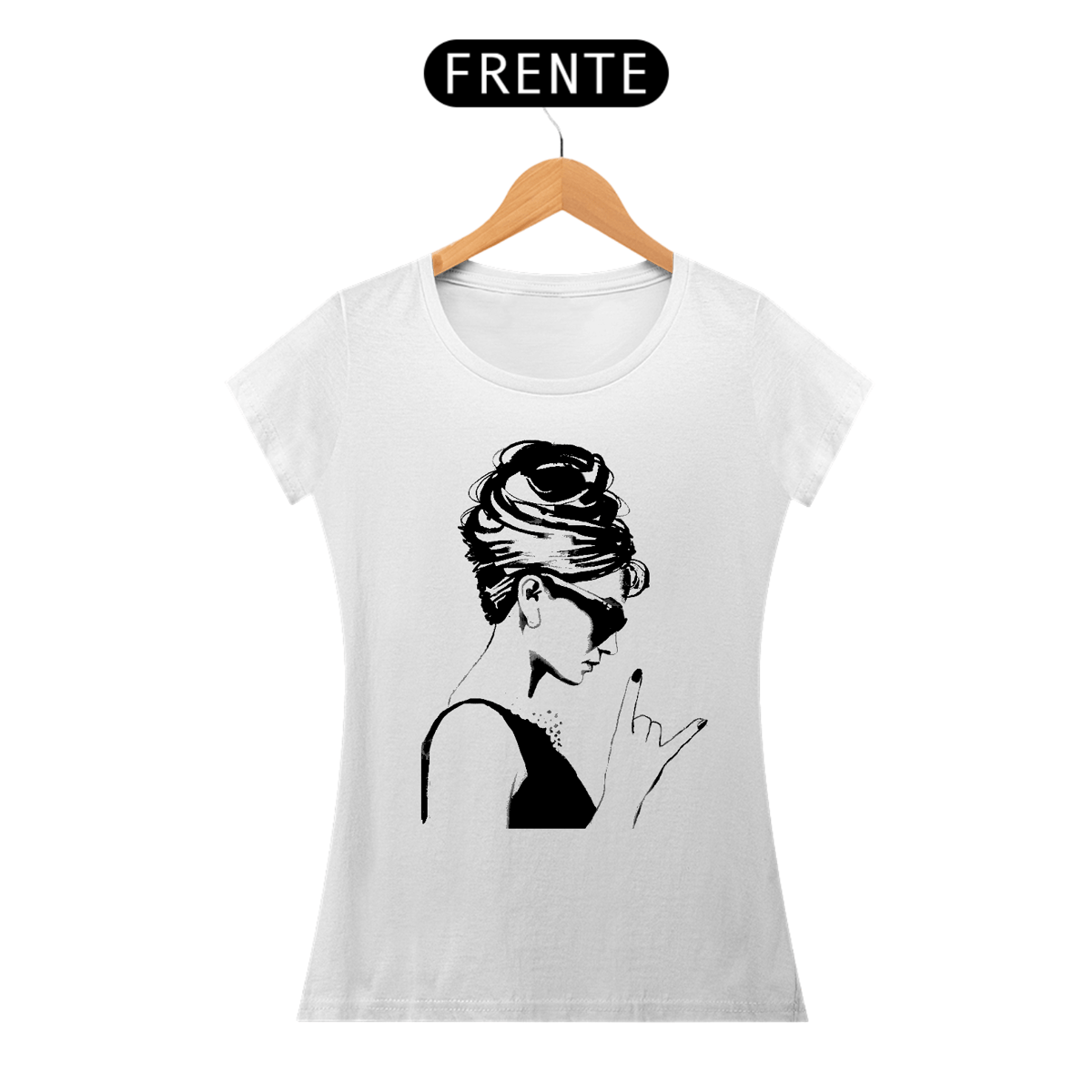 Nome do produto: T-SHIRT AUDREY HANG LOOSE