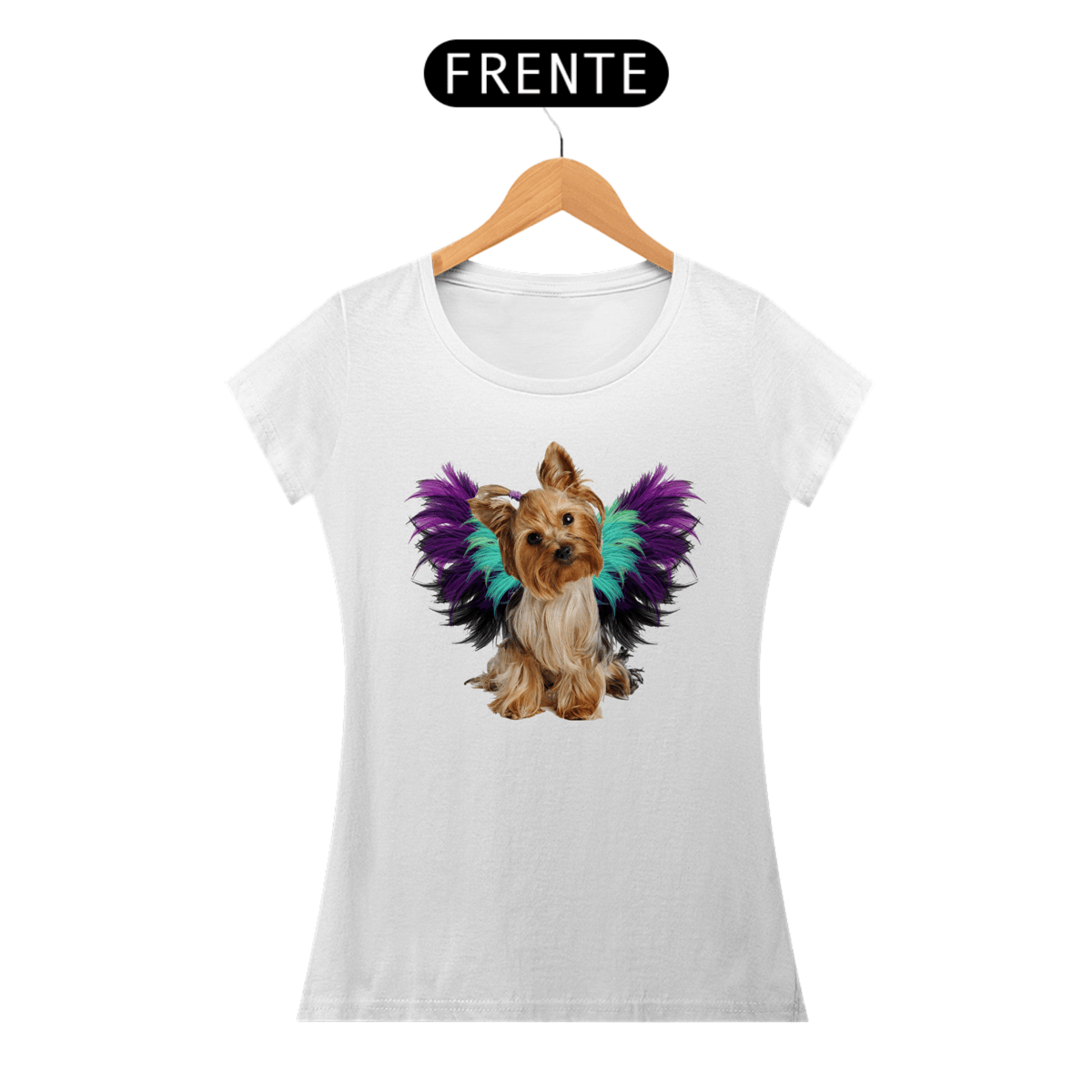 Nome do produto: T-SHIRT DOG ASAS
