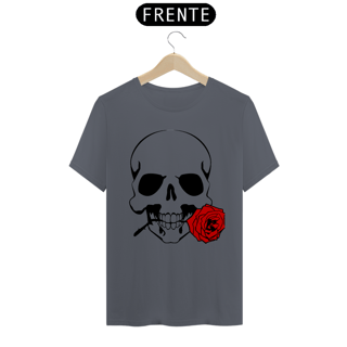 Nome do produto T-SHIRT UNISSEX CAVEIRA FLOR
