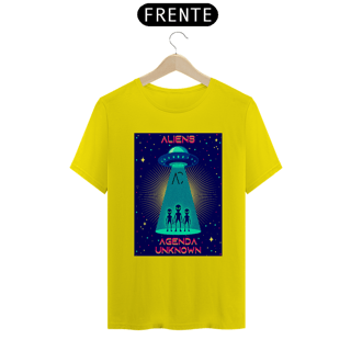 Nome do produto Camiseta Aliens: Agenda Unknown