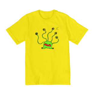 Nome do produtoCamiseta infantil (2 a 8) - Alien divertido 