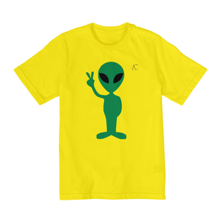 Nome do produtoCamiseta infantil (2 a 8) - ET Paz e Amor 